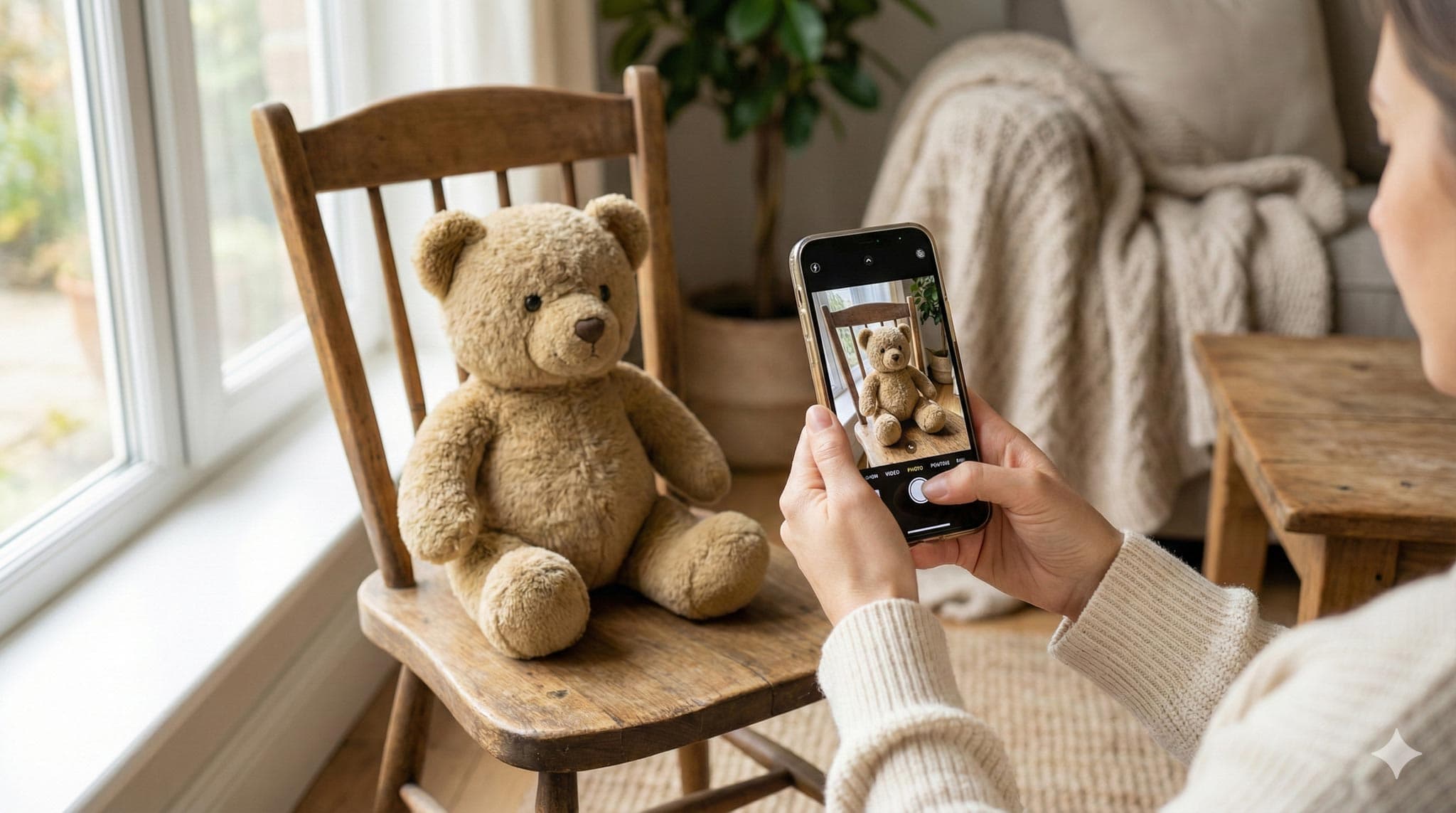 Knuffel fotograferen